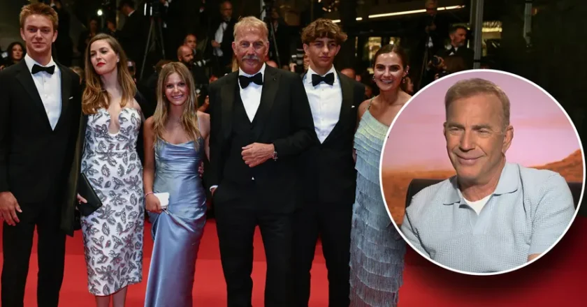 Kevin Costner shares how to parent the kids